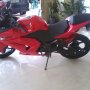 jual cepat ninja 250cc tahun 2012 warna merah,bekasi