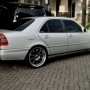 Jual Mercy c180 1995 manual silver mulus