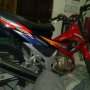 Jual Satria FU 150cc 2005 build up Merah