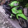Kawasaki Zone R 125CC Thn 2008 Warna Hijau Hitam  Plat AD Wonogiri Solo