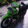 Kawasaki Zone R 125CC Thn 2008 Warna Hijau Hitam  Plat AD Wonogiri Solo