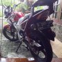 Jual honda tiger revo 2012 merah terawat (KM rendah + aksesoris + battlax)