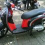 Jual Honda Scoopy Merah Hitam 2012