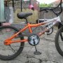 Jual Sepeda Anak "UNITED" Orange (Bandung)