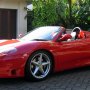 Ferrari 360 spyder 2003 red