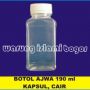 Botol Plastik PET 185ml