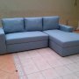 Jual stock sofa sudut