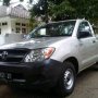 JUAL TOYOTA HI LUX 2.0 PICK UP SILVER M/T 2007