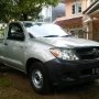 JUAL TOYOTA HI LUX 2.0 PICK UP SILVER M/T 2007