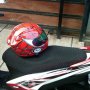 Jual Yamaha Xeon 2011 Red White - Bonus Helm KYT RC 7 Spiderman