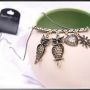 Kalung Owl Love Vintage