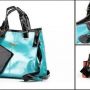 Tas Wanita Tote Pocket - Biru Muda