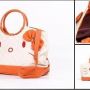 Tas Hello Kitty Round Handle Merah