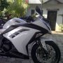 Jual Kawasaki Ninja 250 FI (Injection) 2012 Akhir White Superb Cond