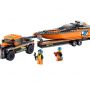 LEGO CITY 4X4 WITH POWERBOAT 60085