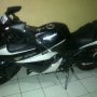 Jual ninja 250 2008 hitam putih jual mahal modif ringan