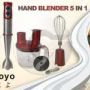 TOKOYO HAND BLENDER 5 in 1