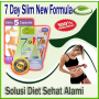 Obat pelangsing 7 day slim herbal new formula | capsul pelangsing badan