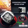 EXPEDITION TENGKORAK E6688M BLACK SILVER