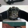 RICHARD MILLE RM011 Edition Felipe Massa Rubber SWISS ETA (Black Gold)