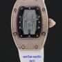 Richard Mille RM007 Diamond Rosegold White Rubber Swiss ETA Best Version 