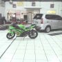 Jual Ninja 250 Hijau 2012 Injection Full Ori Plus Sticker 3m