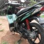 Jual motor honda vario th 2007 hitam hijau muda