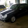 Jual Mercy E260 Elegance 2004 Black Low Kilometer Istimewa