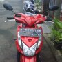 Jual Honda Beat PGM FI CW 2013/14 Merah Mulus