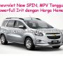 Promo Chevy New SPIN, MPV Irit, Mewah dan Powerfull Kwalitas USA