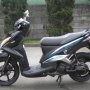 Jual Yamaha XEON 2010 hitam biru Elegant Mulus 