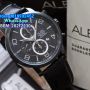 ALBA AF-8S43 Chronograph Full Black Leather