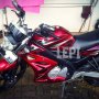 Jual Yamaha V-ixion 2012 merah maroon