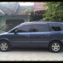 Jual Hyundai Trajet 2001 desember, pemakaian 2002. Plat F biru tua metalik 