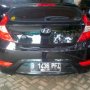 hyundai grand avega 2012 Hitam kondisi ok
