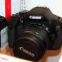 Canon Eos 600D Lensa Kit 18-135mm fullset