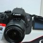 Canon slr EOS 650D KIT Body Lensa { 18-200mm IS II }Original