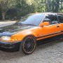 Honda Civic Nouva (1991) SH3 Orange Stripping Black 1991