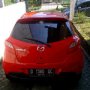 Mazda 2 HB MT Red 2012 Tangan Pertama a/n Sendiri -Bandung