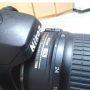 Nikon D40x mulus plus lensa kit standar 18-55 ex