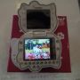 Handphone hello kitty flip I908 touch screen dual sim dengan pita yg bisa di ganti