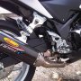 Honda CBR 250 Black Silver rem ABS 2011 full asesoris,full pict