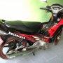 Jual HONDA SUPRA X 125 R Merah Hitam 2007