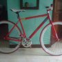 Jual fixie merah mulus