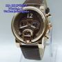 AIGNER Bari Leather Strap A37500 (BRG) for men