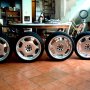 Velg Auto Speed 18 inch double PCD  ban Toyo 