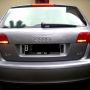 (SOLD / SUDAH TERJUAL) AUDI A3 Sportback thn 2006 silver stone