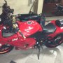 Jual kawasaki ninja 250 2010 akhir red