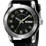 Original Emporio Armani Men's Black Rubber AR5871