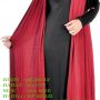 dress muslim + long vest spandex